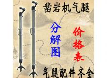 點(diǎn)擊查看詳細(xì)信息<br>標(biāo)題：氣腿式鑿巖機(jī)氣腿分解圖 氣腿配件 支腿配件 FT160系列氣腿配 閱讀次數(shù)：453